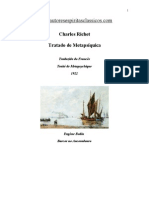 Charles Richet - Tratado Metapsiquica