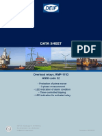 Data Sheet: Overload Relays, RMP-111D ANSI Code 32