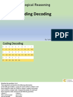 Logical Reasoning: Coding Decoding