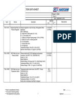 Configuration Data Sheet: Initial I Final