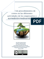 Manual de Procedimientos de Costos