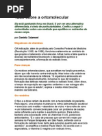 Tudo Sobre A Medicina Ortomolecular - Medicina Preventiva - Curas Naturais