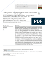 2019 - A Land Use Regression Model - Kriging - NO2 - PM2.5 - China