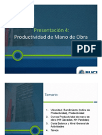 Presentacion 4 - Productividad de Mano de Obra