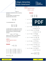 Teoría - Matriz Adjunta - Ua - 5to Sec