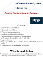 Introduction To Communication Systems: Chapter Two