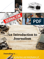 An Introduction To Journalism (Demo Teaching)