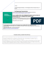 Coal Gasification and Thermodynamic Calculation of