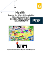 Health: Quarter 2 - Week 1 Module No.1