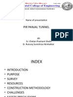 Pir Panjal Tunnel: Name of Presentation