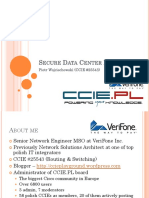 Secure Data Center Design Piotr Wojciechowski Ccie 25543