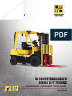 Ic Counterbalanced Diesel Lift Trucks: 2 000-3 500 KG H2.0-3.5Ft Fortens / Fortens Advance / Fortens Advance+