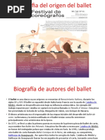 Infografia Del Origen Del Ballet