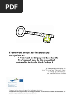 Framework Model For Intercultural Competences