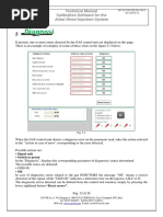 Alisei Direct Injection System: Technical Manual Calibration Software For The