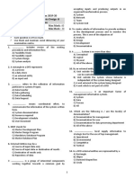 B0662 B.C.A VI - Semester Examination 2019-20 Information System: Analysis Design & Implementation