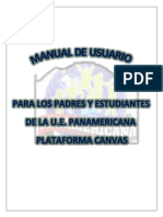 Manual Canvas U.E. Panamericana PPFF-1