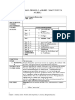 Instructional Module and Its Components (Guide)