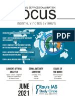 Rau's IAS Focus June 2021