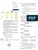 Physical Properties of Solutions