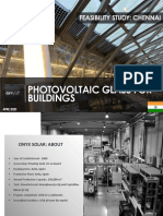 Photovoltaic Glass For Buildings: Feasibility Study: Chennai