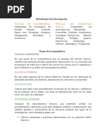 Metodología de La Investigación