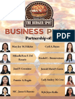 Business Business Plan: Partnership of