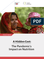 The Pandemic's Impact On Nutrition: A Hidden Cost