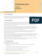 Unit 27: Airfi Eld Operations: Unit Code: Y/602/5693 QCF Level 3: BTEC National Credit Value: 7 Guided Learning Hours: 56