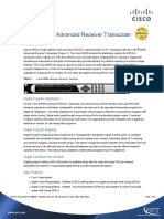 Cisco D9858 Advanced Receiver Transcoder: Product Overview