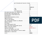 Reinforced Concrete Column Design