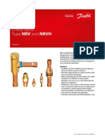 Check Valve Type NRV and NRVH: Data Sheet