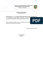 Certificado de Asistencia 2018 - 2019 5-6 Aegb