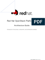 Red Hat Openstack Platform 12: Architecture Guide