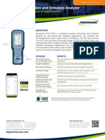 Bacharach Flue Gas Analyzer