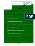 Standard Operating Procedure: Title: Sop For Cooling Water Pump/Tower Section No.: 13