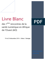 Livre Blanc Rencontres Sante Numerique Afrique de L Ouest