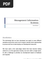 Management Information Systems: Aerobotics