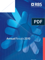 Announcement RBS Annual Results 2010