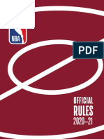 NBA Official Rules 2020 - 2021