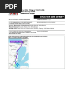 Location Site Survey - RAMOS