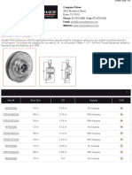 Variable Pitch Pulleys: 2501 Brombeck Street Ennis, TX 75119