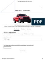 2021 Ford® Ranger Midsize Pickup Truck - Brochures