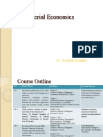 Managerial Economics I