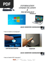 Information Communication & Technology: Primary 4