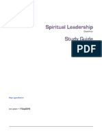 Spiritual Leadership Study Guide: (Sanders)