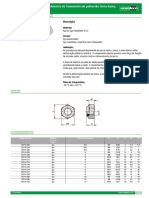 Datasheet 18389 Porca Sextavada Com Elemento de Travamento em Poliamida Forma Baixa DIN 985 - PT