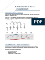 08 - Abnormalities of R Wave Progression