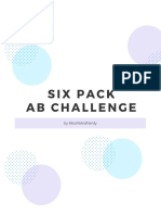 Six Pack Ab Challenge: by Missfitandnerdy