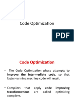 Code Optimization